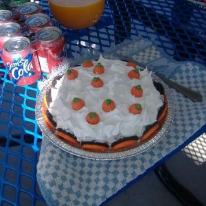 ice cream cake that I made for my son's 7th birthday (2007)