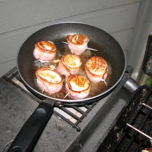 Bacon Wraped Scallops