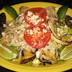 Grilled Shrimp Enchiladas with Molé