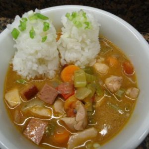 My version of a Quick Gumbo
