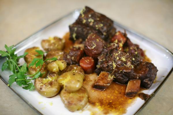 bison short ribs