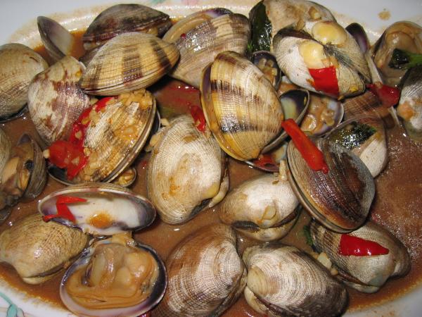 Clams in Chili Sauce