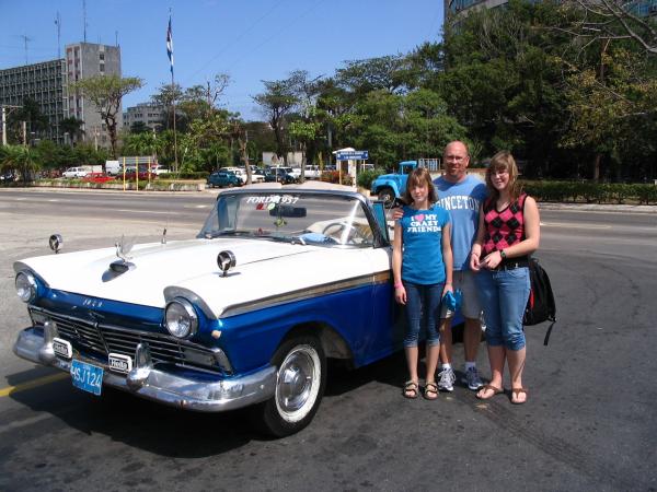Ford Fairlane and the family