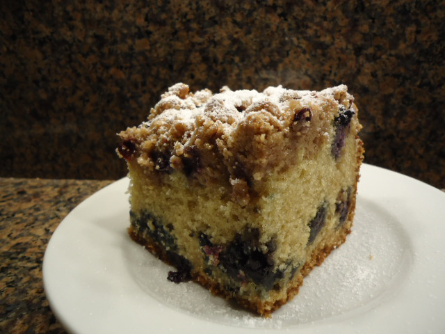 Fresh Blueberry Crumb Cake