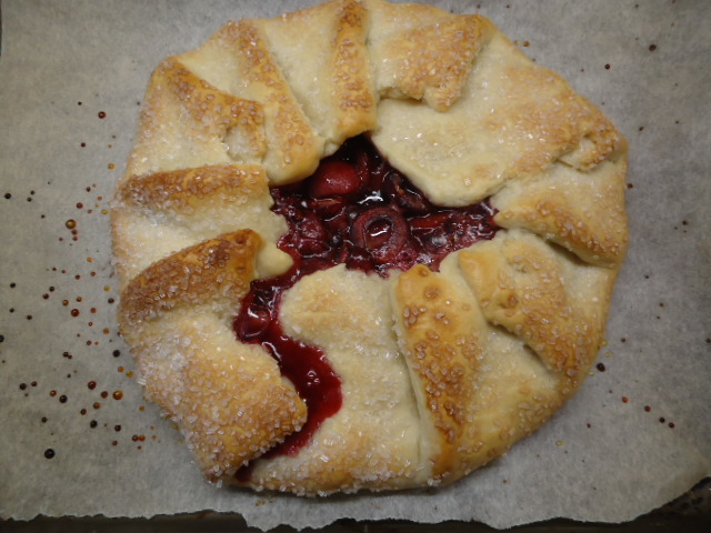 Fresh Cherry Galette, all for me!!