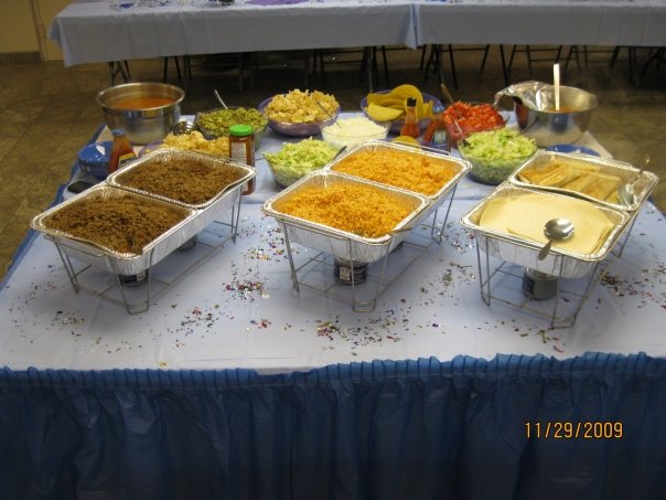 I cooked some Mexican food for a weeding shower. Here are some pictures.