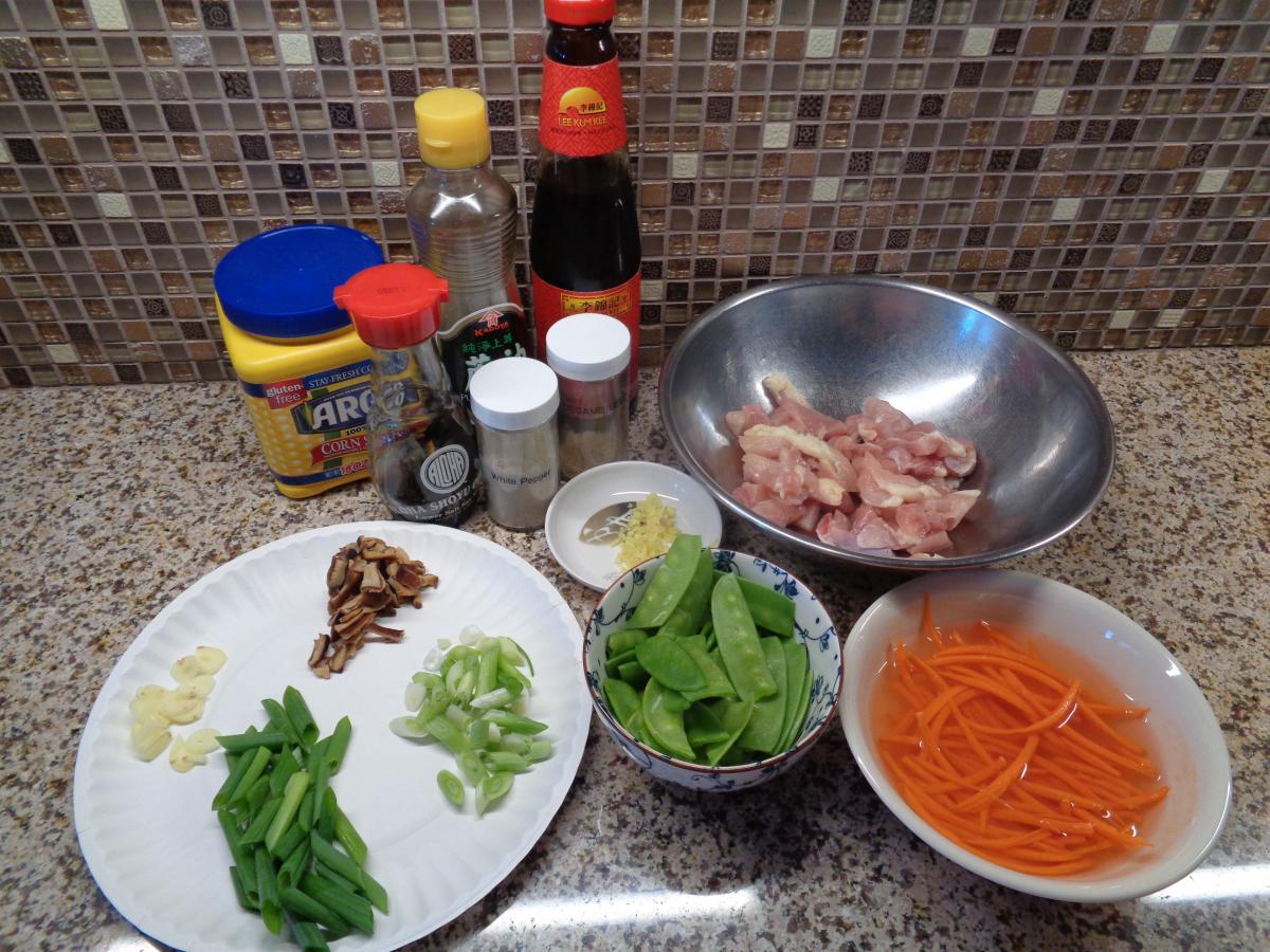 Let's make Chicken and Snow Peas Stir Fry