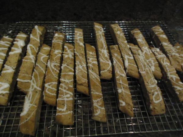 my first attempt at homemade biscotti