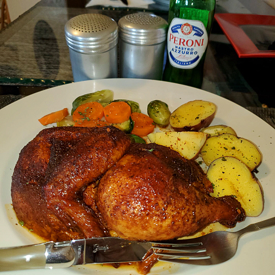 smoked chicken