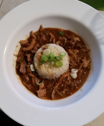 Smoked Turkey and Andouille Gumbo 12 21 17